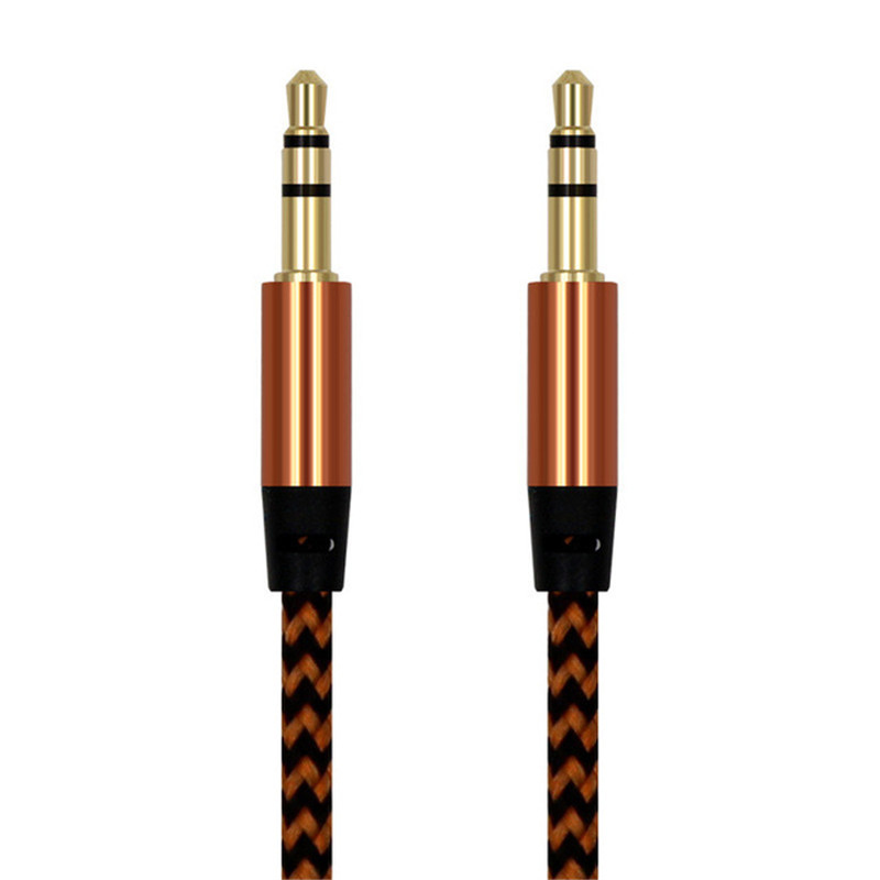 Title 3, Aluminum Alloy Male to Male Audio Cable deliver...