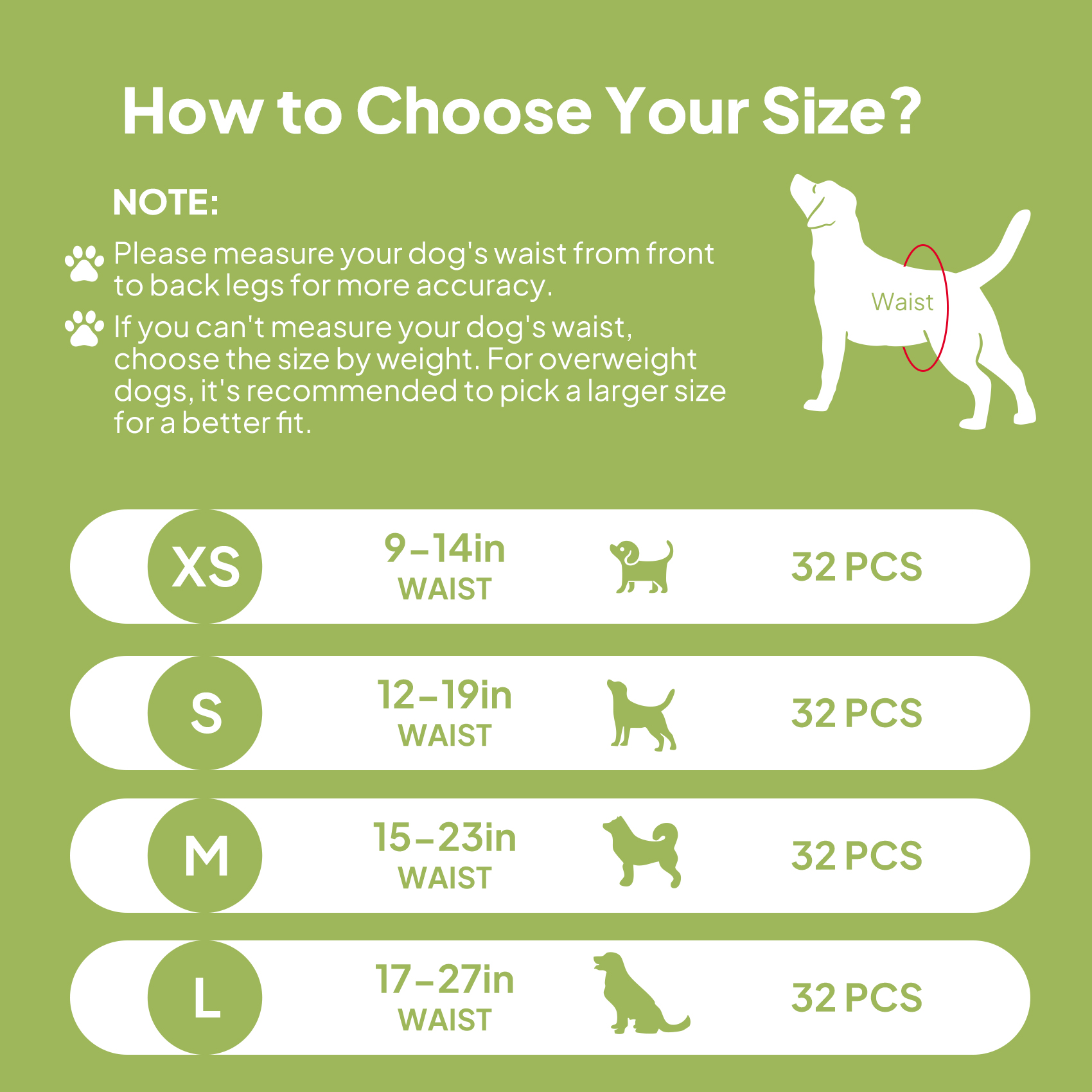 Disposable Female Dog Diapers 6