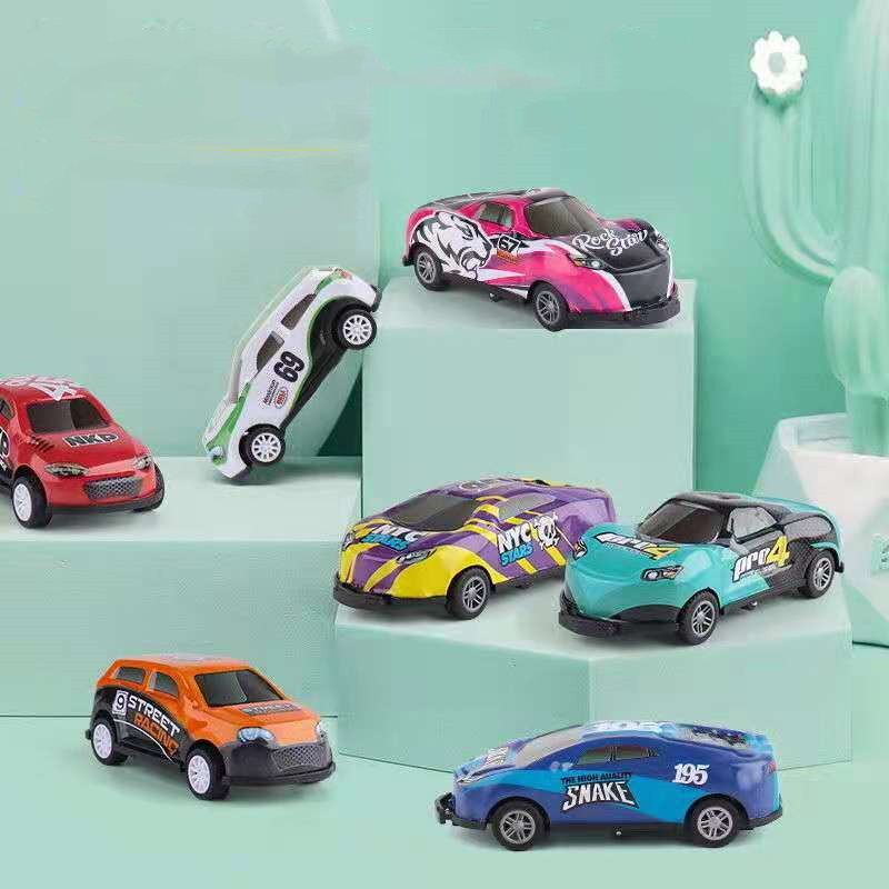 The Car Bounces Back And Launches The Alloy Model Car