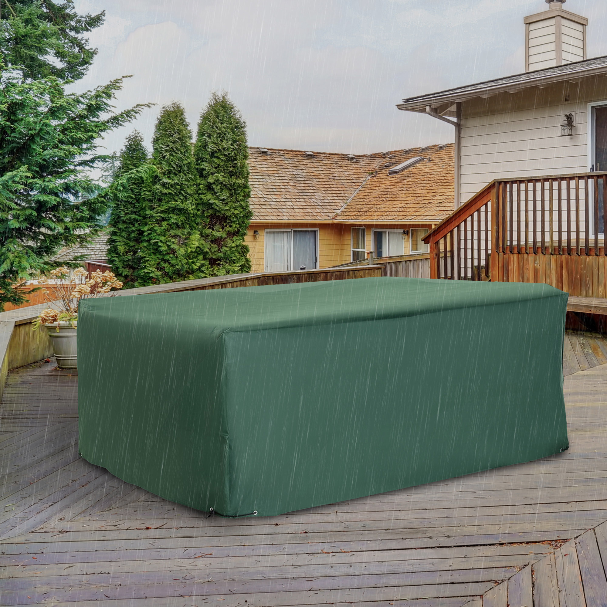 Outdoor Garden Furniture Cover, Waterproof And UV Resistant, 600D High-strength — image 3