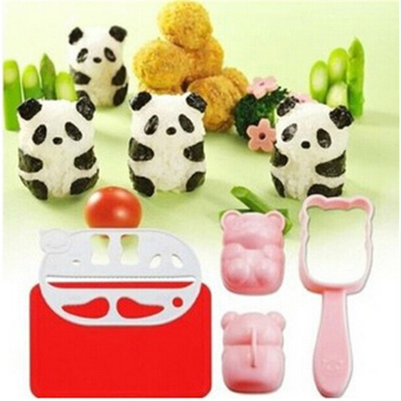 Title 2, Cute Panda Rice Ball Mold