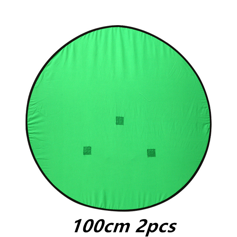 Green Screen Background Live Photography Circular Foldable Reflector