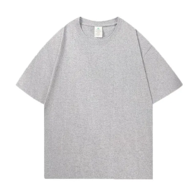 200G Cotton T shirt POD Customization, Only Accept To Dye And Stamp Flower Gray - Shop at LoveMi