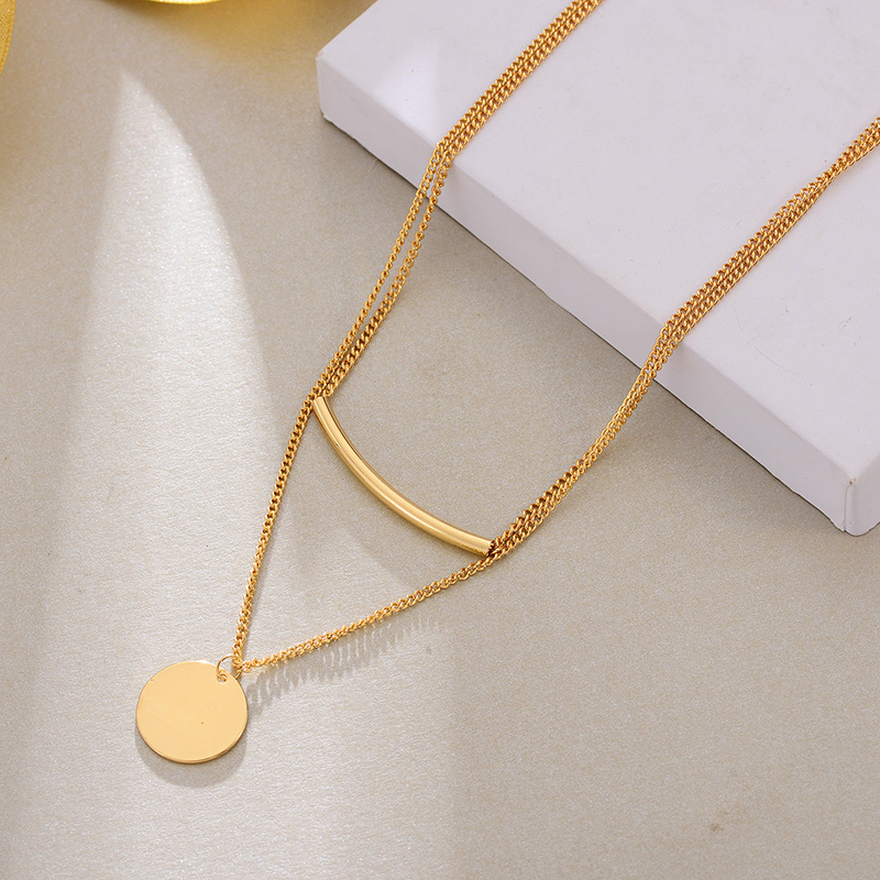 Trend Simple Retro Simple Geometric Clavicle Chain