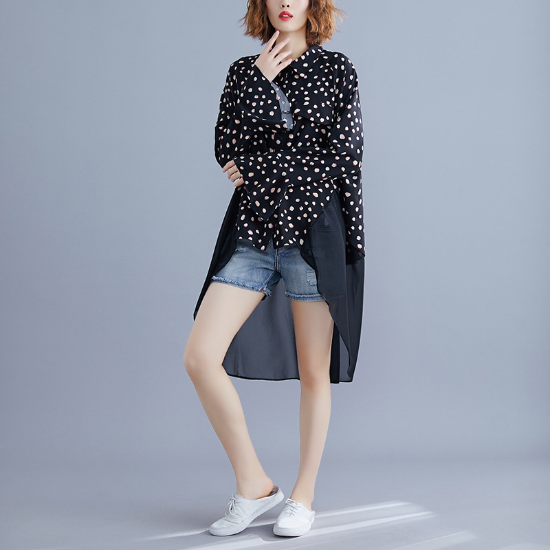 Dot Stitching Is Short Before And Long And Loose