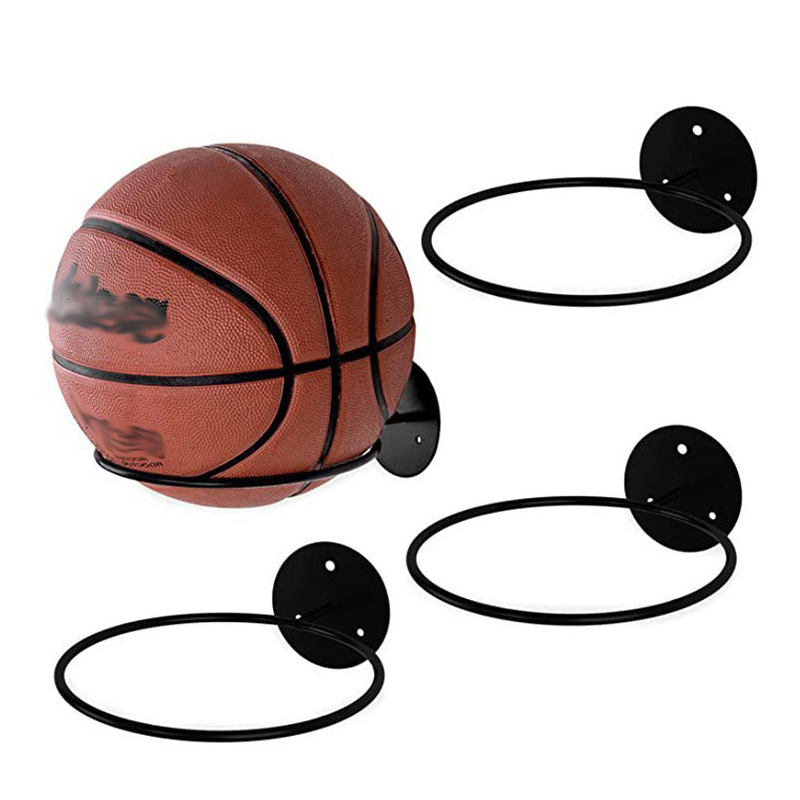 Basketball, Football And Volleyball Storage Rack, Household Storage Rack, Basketball Rack, Storage Basket, Wall Items 6