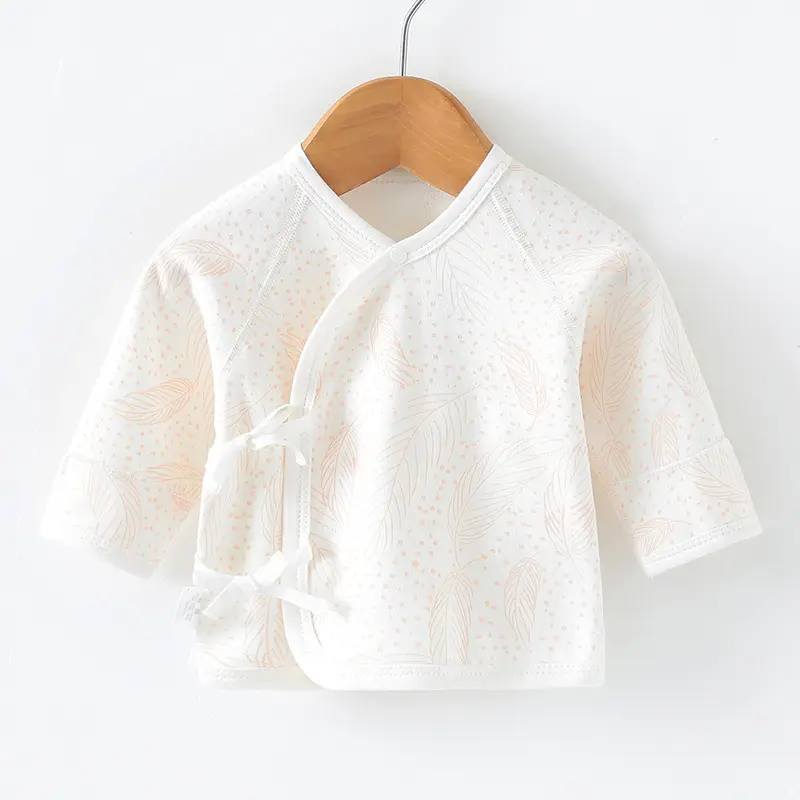 Baby Newborn Clothes Suede Half Back Pure