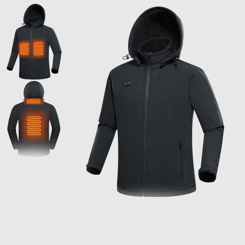 Warm Carbon Fiber Heating Electric Jacket