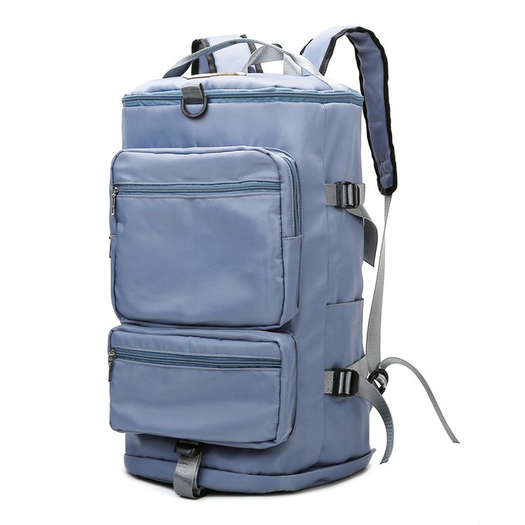New Casual Multifunctional Fashion Simple Waterproof Backpack Blue - Shop at LoveMi