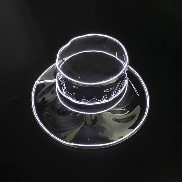 LED Light Up Transparent Fisherman Hat Prom White - Shop at LoveMi