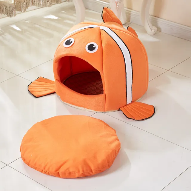Removable And Washable Pet Kennel Kennel Cat Kennel Pet Dog Supplies Orange - Shop at LoveMi