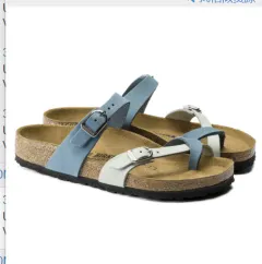 Slippers Flip Flops Women's Plus Size Sandals Cork Women's Shoes - Blue - View 1
