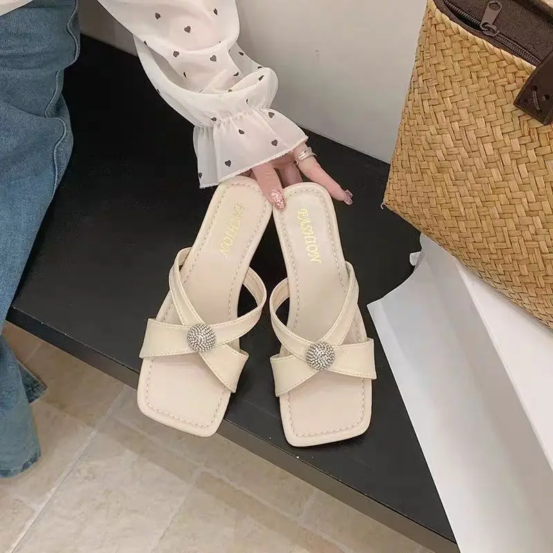 Women Fairy Style Open Toe T-Strap Flat