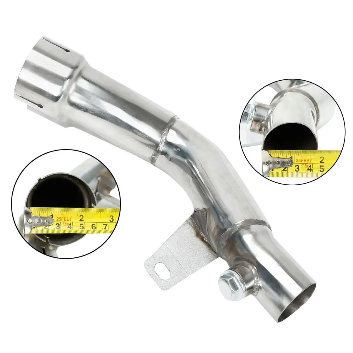 Exhaust Downpipe For  Y Middle YZF-R6 R600 2006-2019 Ban The Sale Of Amazon&Temu