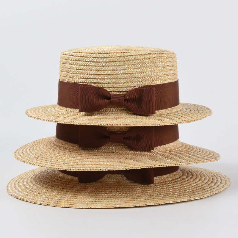Women's Summer New Bow Straw Hat
