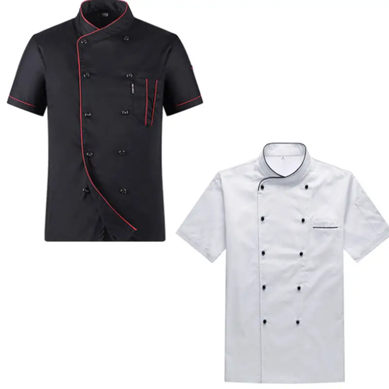 Hotel Chef's Clothes Short Sleeved Overalls Baking