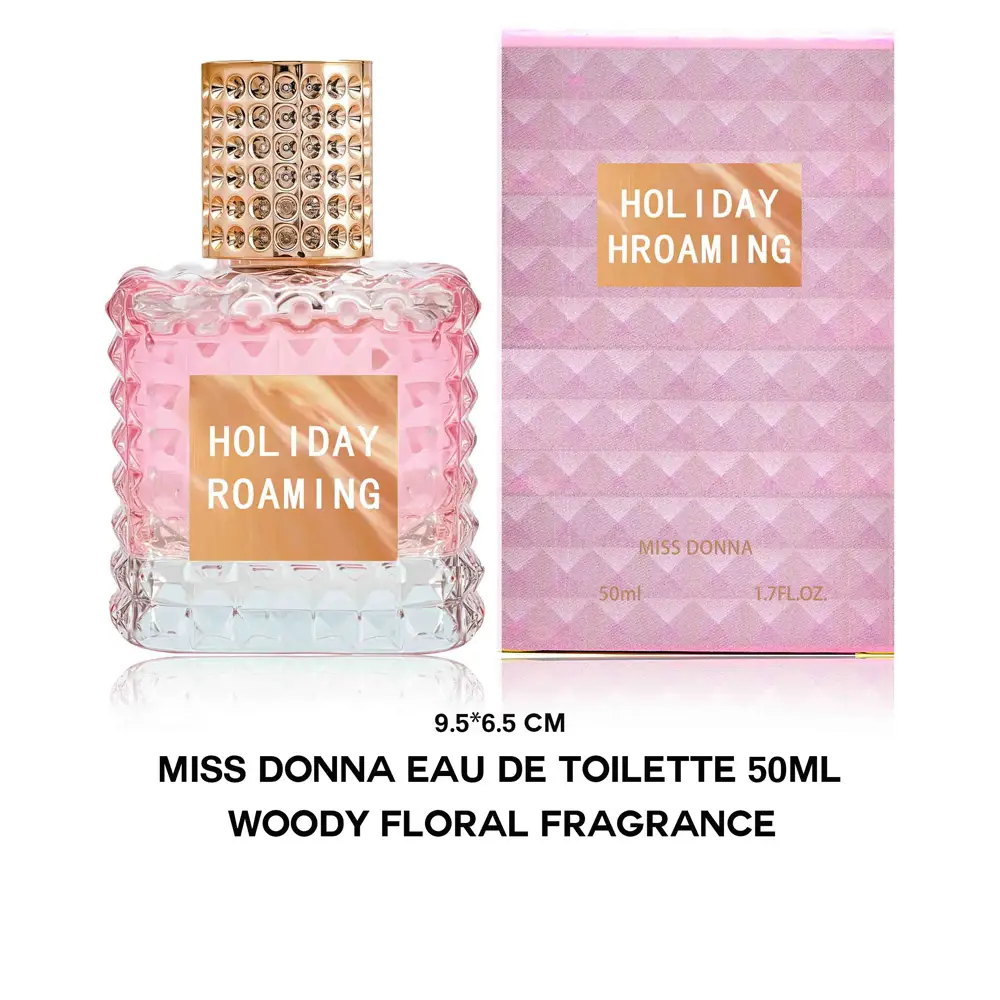 Holiday Roaming Eau De Parfum For Women - Floral Fruity Long-Lasting Perfume With Bergamot, Peach & Musk Notes