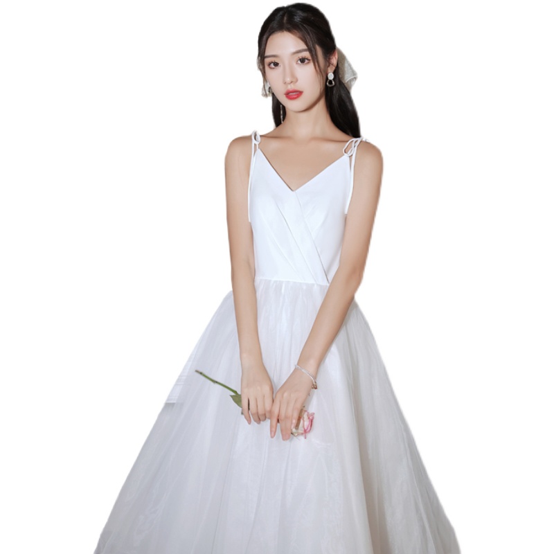 Gaulvpai Light Wedding Gown Girl White - Shop at LoveMi