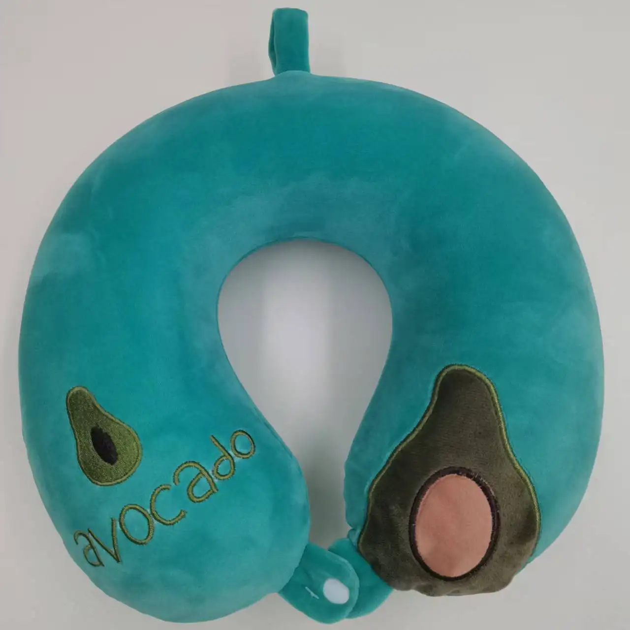 Cute Avocado UShaped Neck Pillow Memory Foam