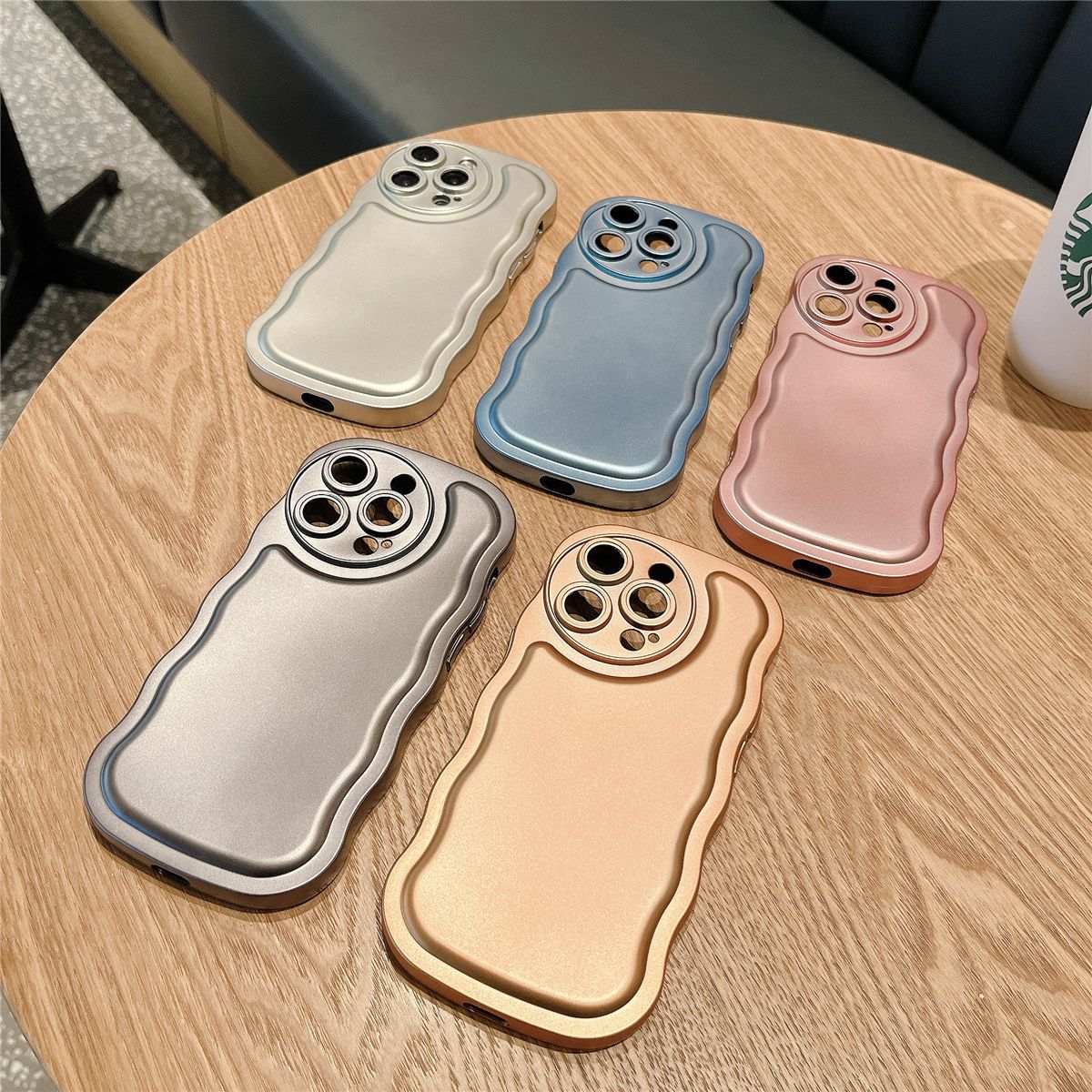 Title 1, Wave Pattern Electroplating Solid Color Mobile ...