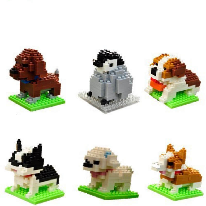 Small Particle Mini Animal Building Blocks Toy