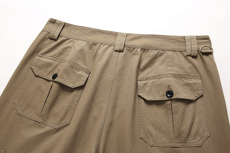 Title 22, Pantaloni dritti ampi stile militare primavera ...