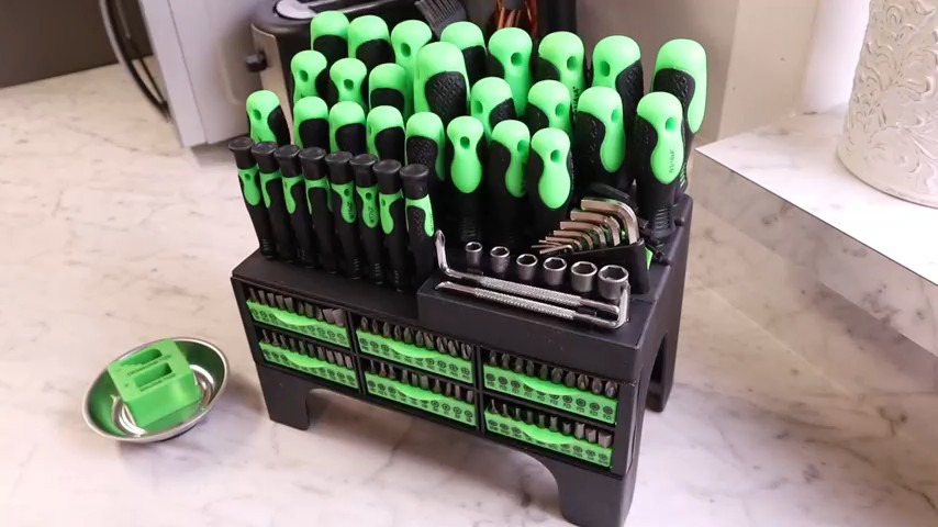 118 PCS Magnetic Screwdriver Set Heavy Duty Precision Premium Cross Flat Head — image 10