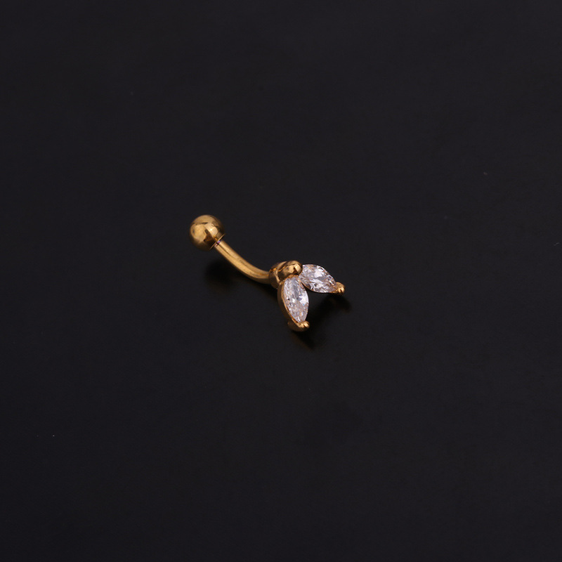 Fashion Personality Puncture Flower Ear Bone Nail