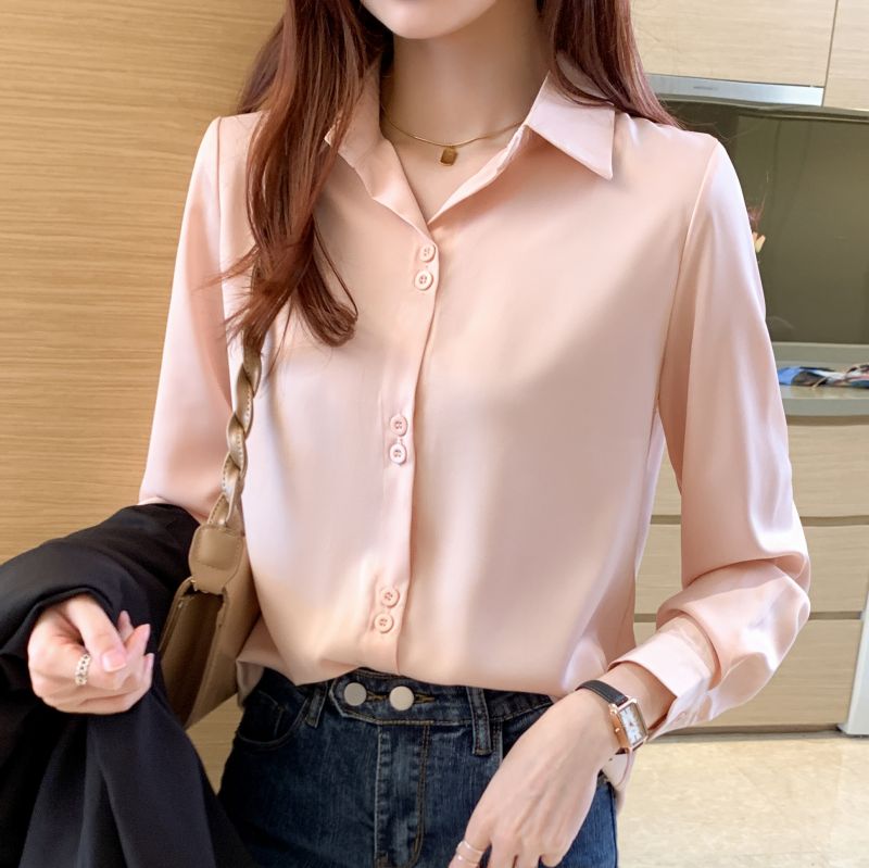 Title 7, Chiffon Shirt Women Show Thin Fashion Design Sense