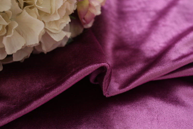 Purple Italian Velvet