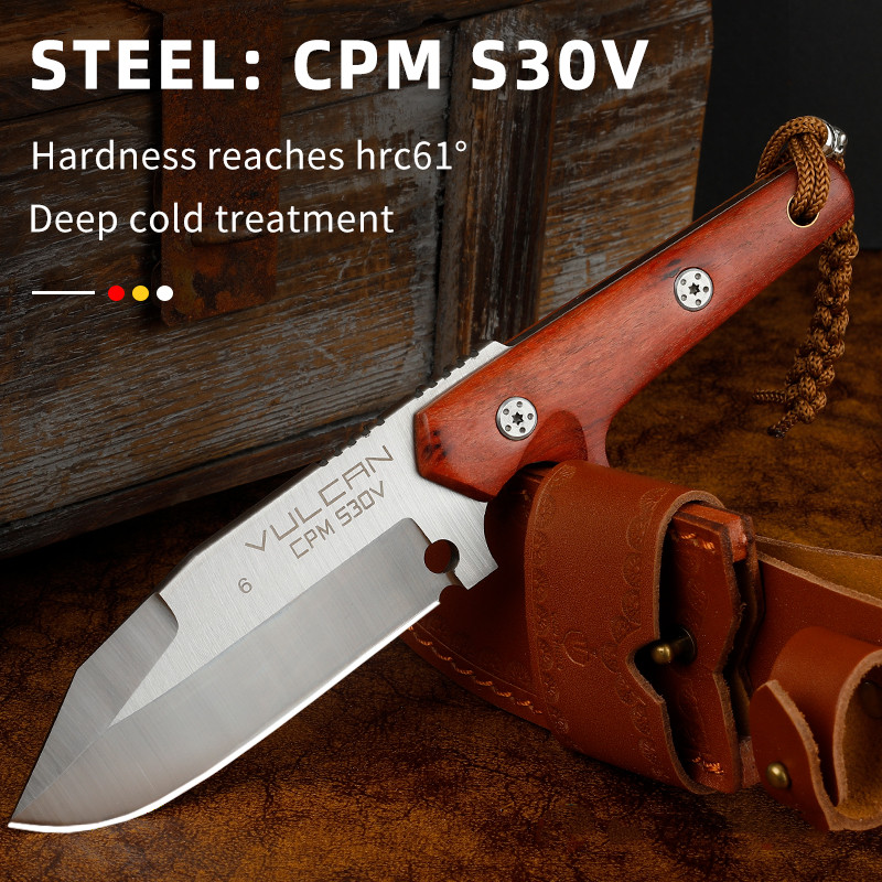 Outdoor Field Survival Knife Self-defense Integrated Keel