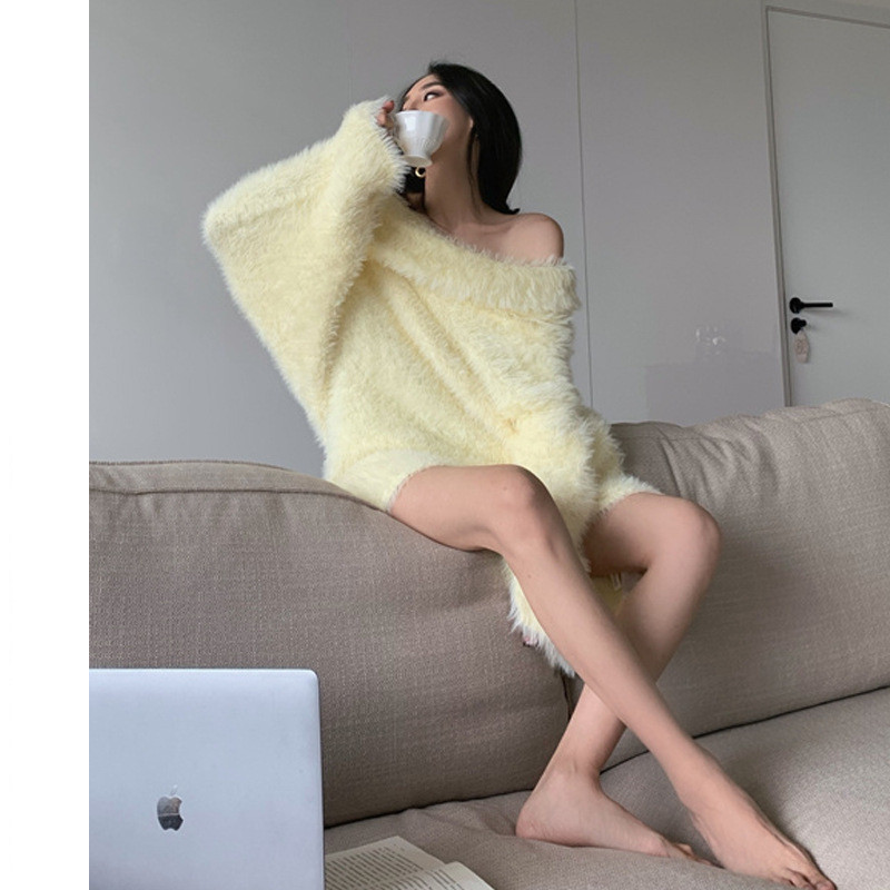 One-Shoulder Knit Dress, picture 2 of 5