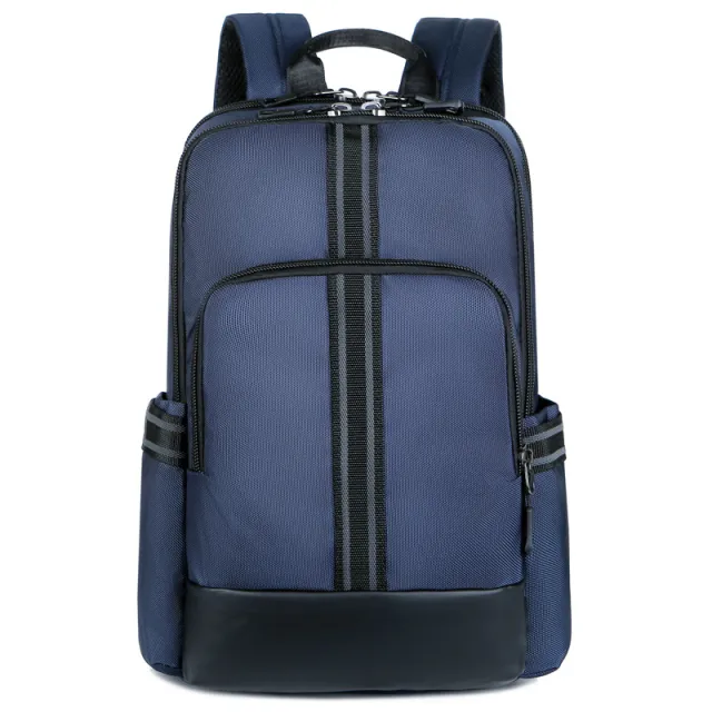 Business Simple Backpack Multifunctional Fashion Student Blue - Shop at LoveMi