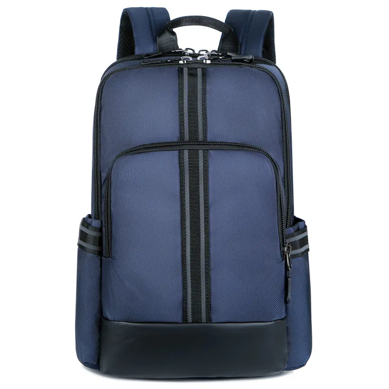 Business Simple Backpack Multifunctional Fashion Student - Blue