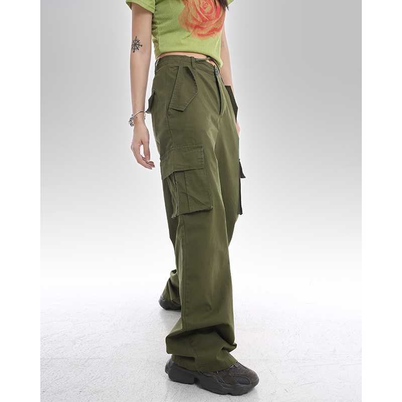 Title 4, Dames Zomer Broek Hoge Taille Slanke Pasvorm Wi...