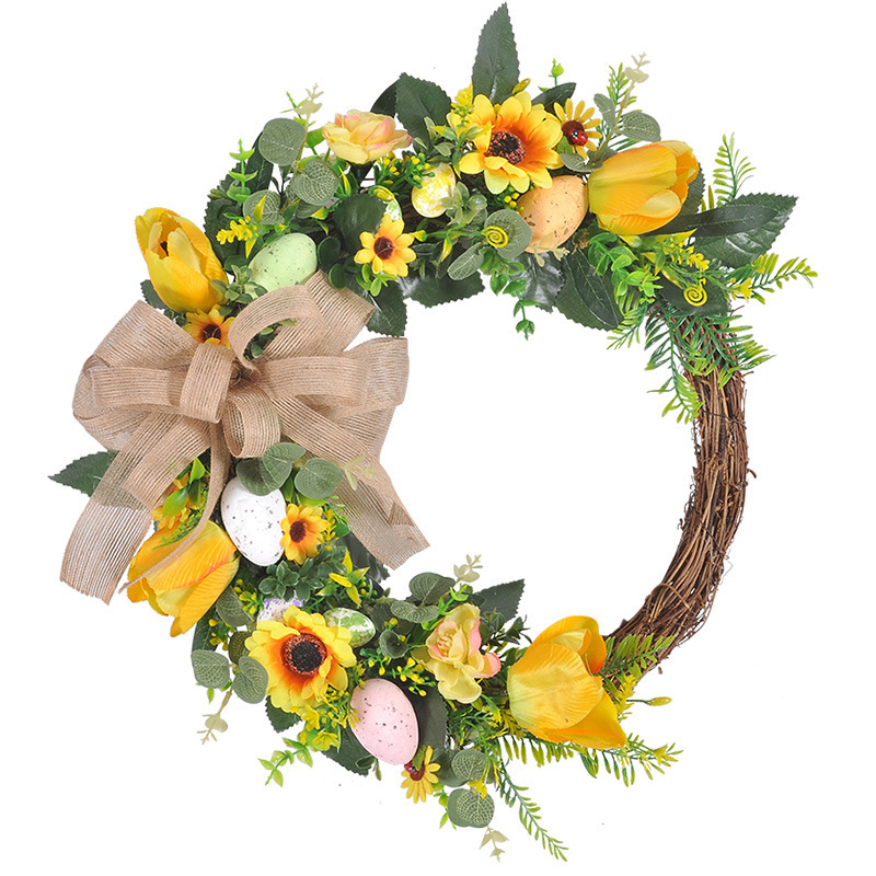 40CM Easter Wreath