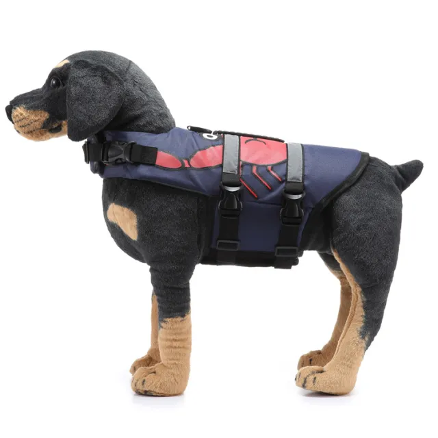 Dog Supplies Pet Swimsuit Life Jacket Pet Navy Blue - Shop at LoveMi