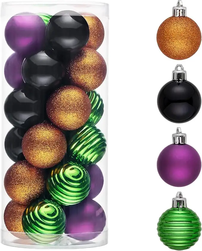 Halloween Tree Ornaments 1.6 Inch, Mini Hanging