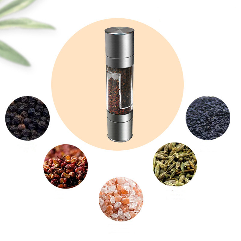 Title 3, Black pepper grain grinder manual household kit...