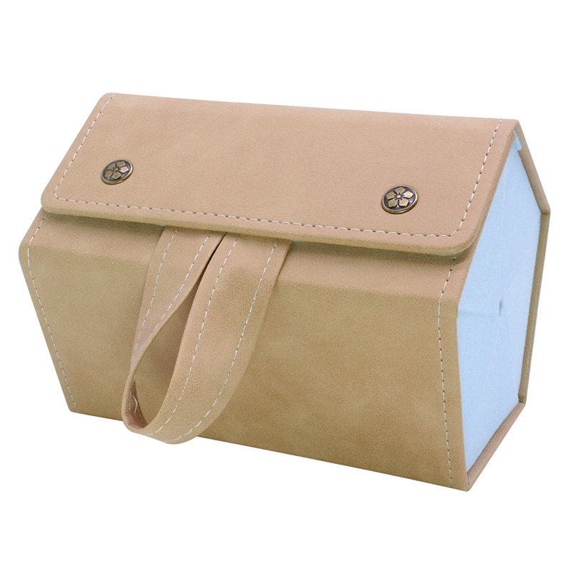 5in1 Sunglasses Travel Case Organizer Hangable, Eyeglasses Foldable Storage Organizer view 4