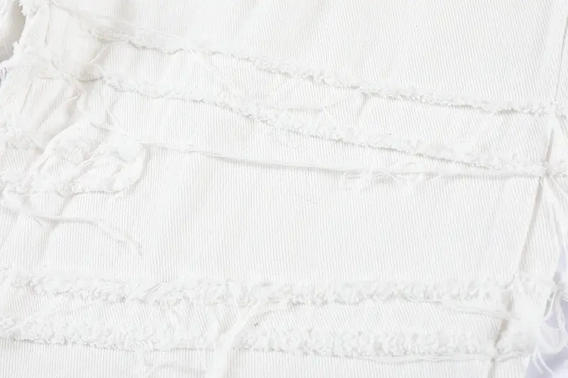Design Sense Of Niche Tassel Five-point Pants