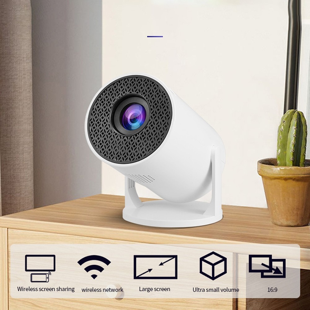 Android Mini Projector Smart HD 5G4K WiFi Wireless Bluetooth Office Home Theater 1