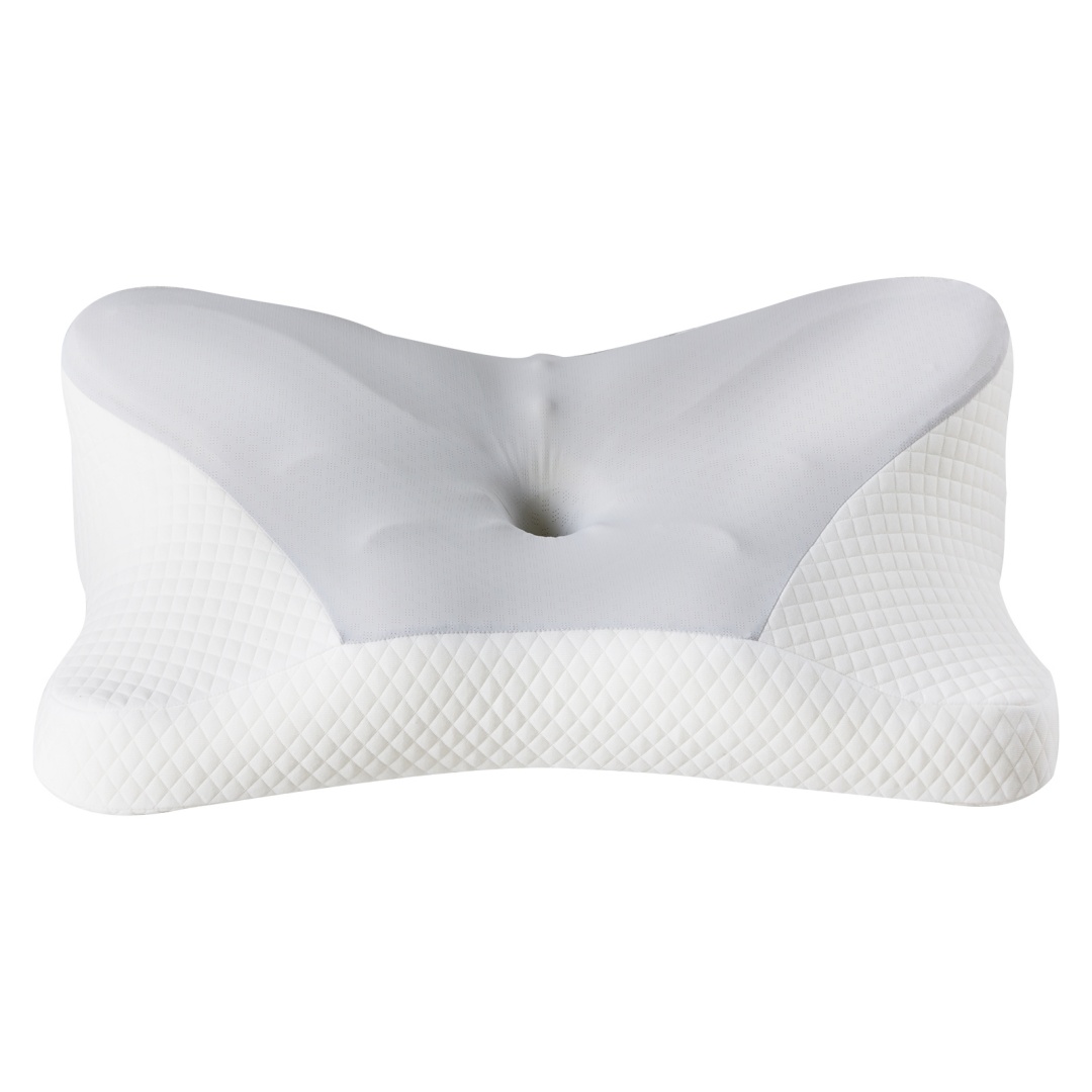 Cervical Neck Pillow Cooling Memory Foam – Orthopedic Contour Support for Side S