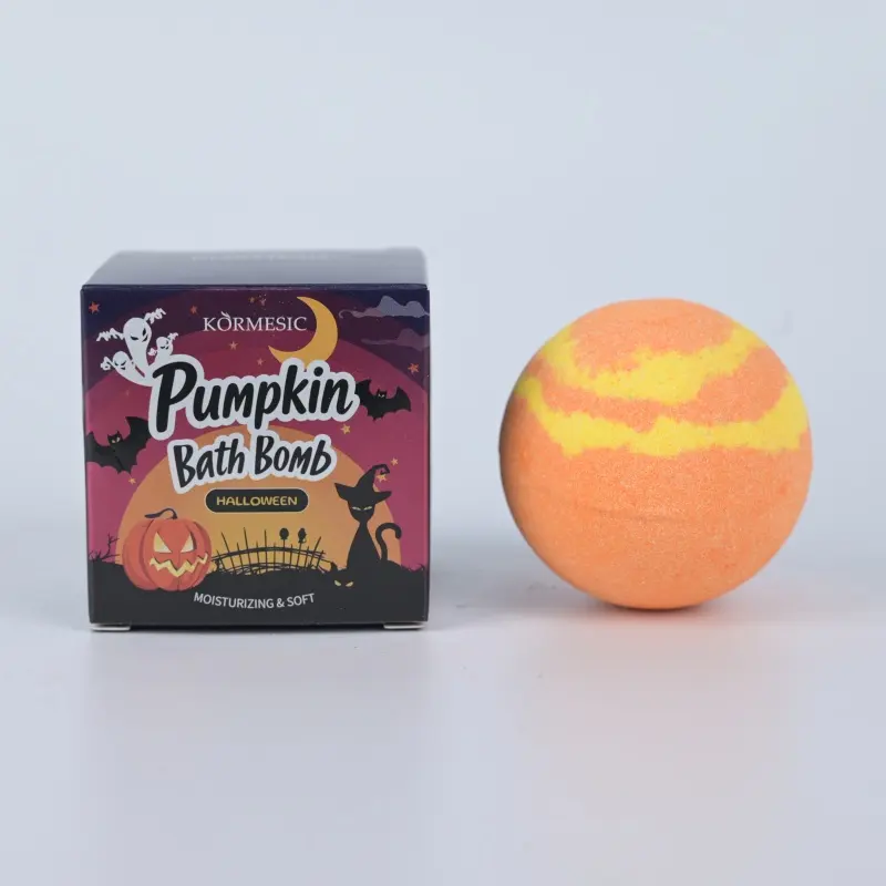 KORMESIC Pumpkin Bath Bomb