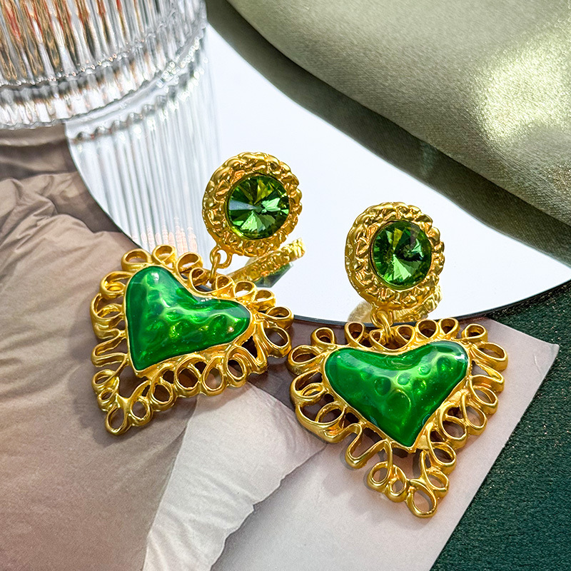 Détail des boucles colorées