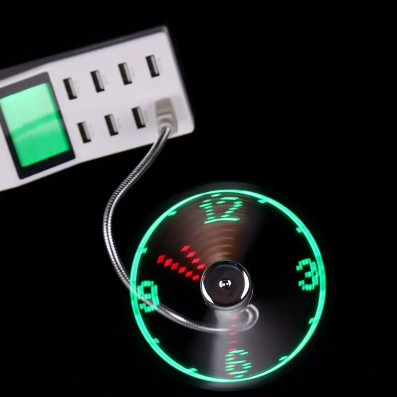 USB Fan Adjustable Mini Flexible LED Light