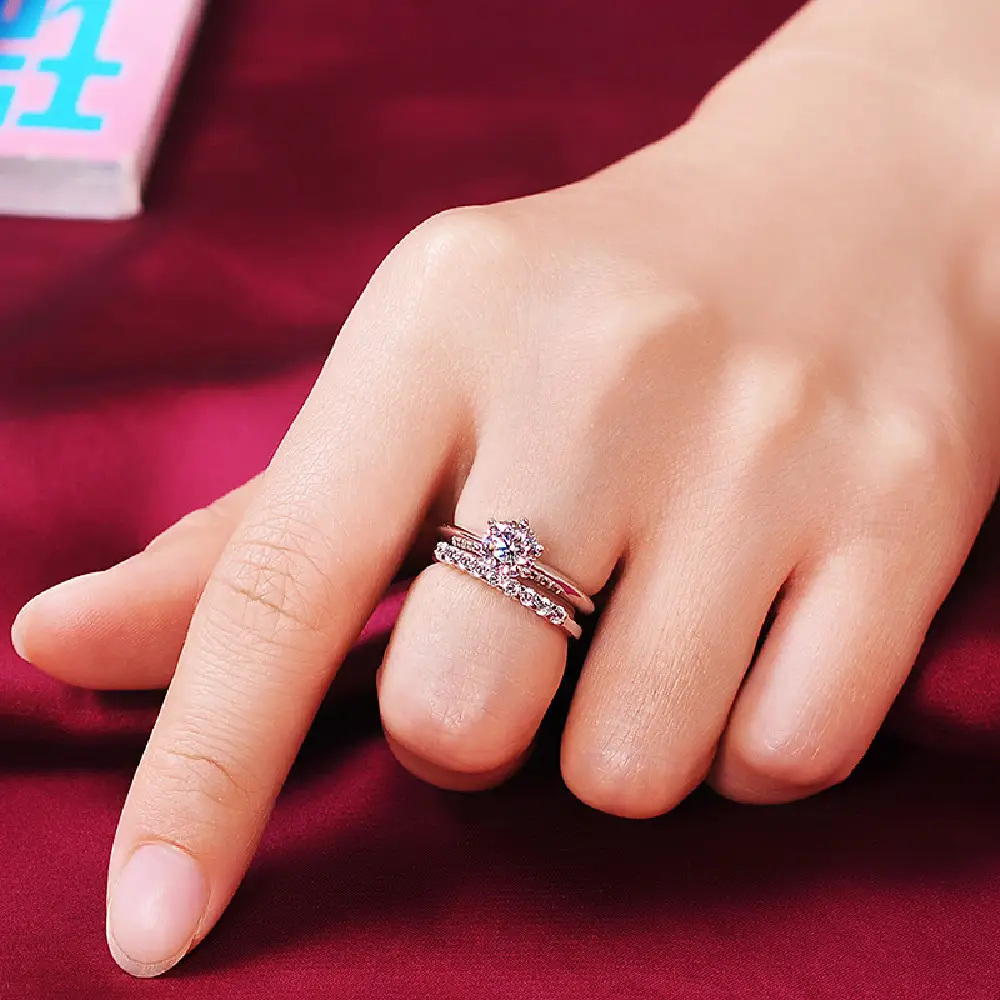 Women's European And American Fashion Wedding Ring