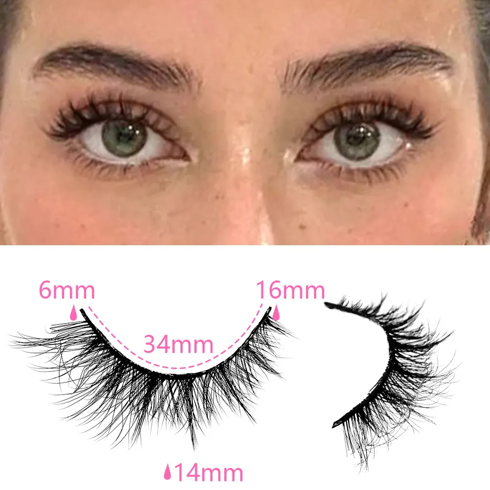 3D False Eyelashes Are Multi-layered, Realistic, Soft