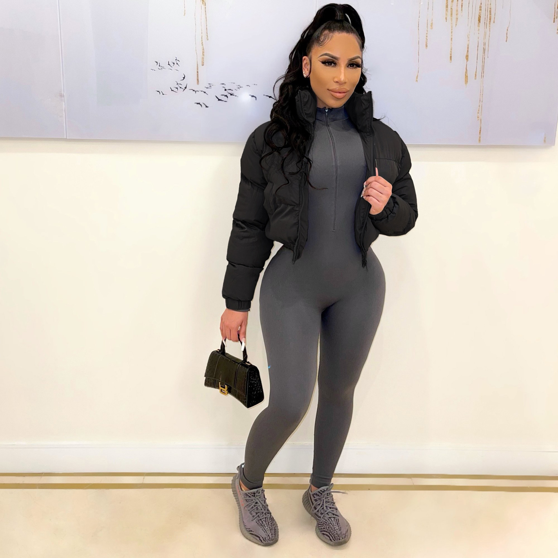 Short Women's Cotton Jacket