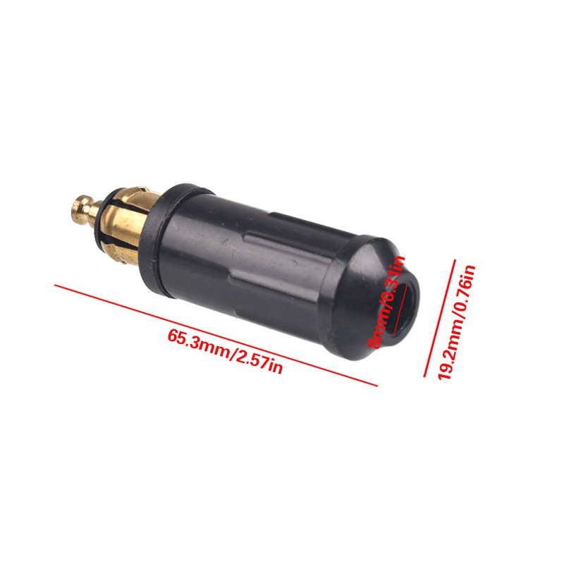 3 X 12v 24v DC Hella Type BMW Or Scania Accessory Power Plug DIN — image 6